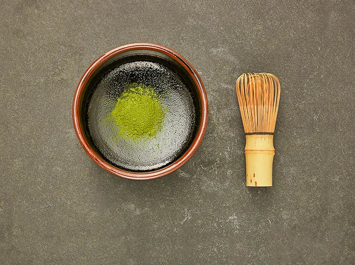 Usucha, thin whisked matcha served in a traditional tea bowl